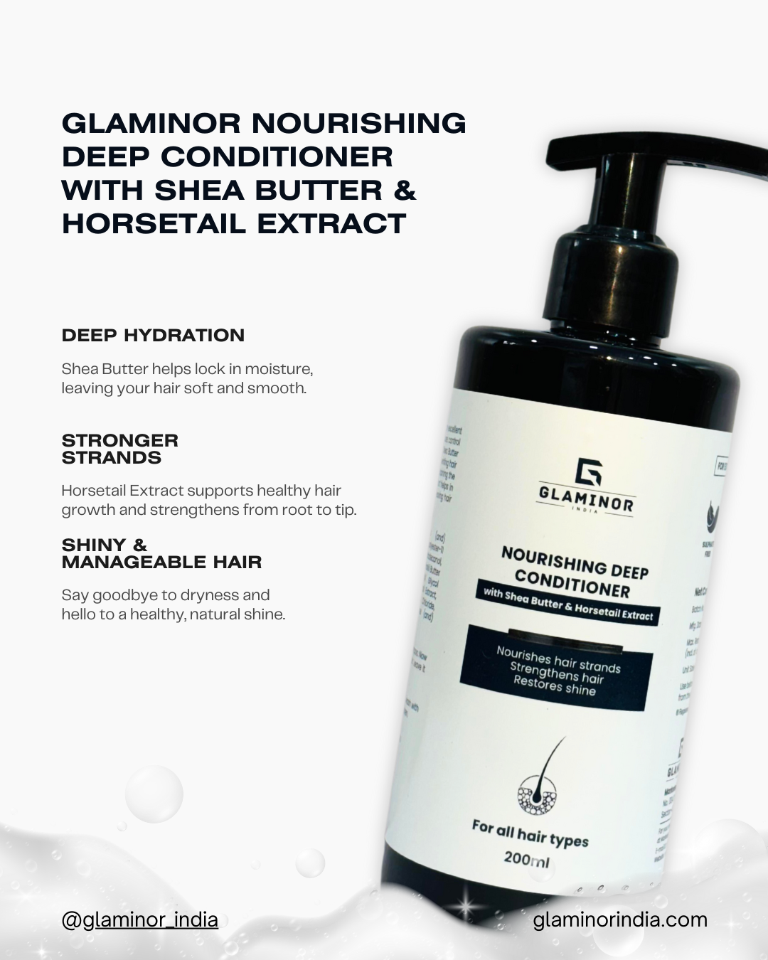 Glaminor Nourishing Deep Conditioner - Image 3