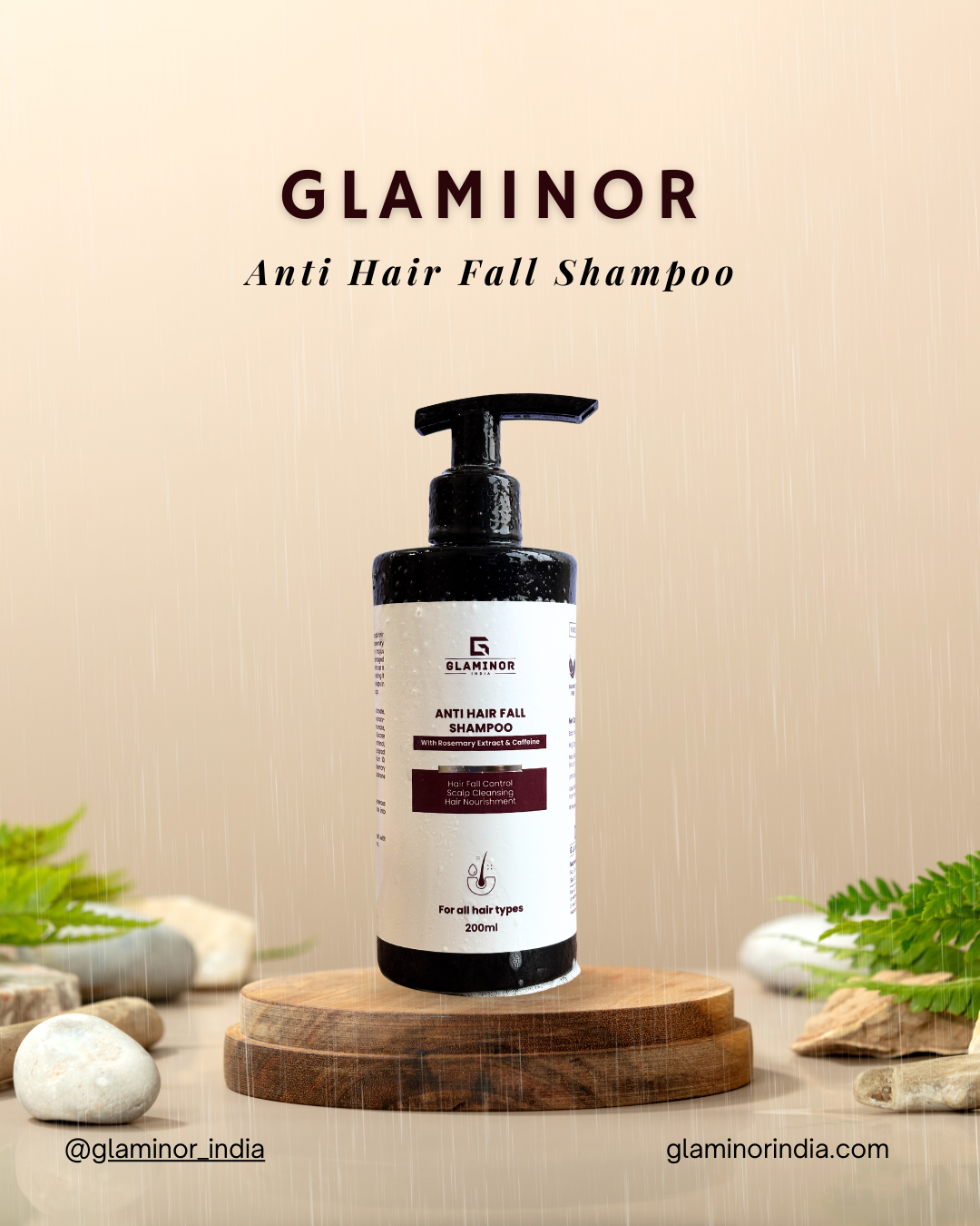 Glaminor Anti-Hair fall Shampoo - Image 2